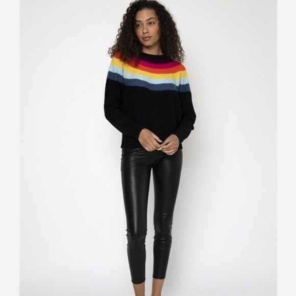 27 Miles Malibu Sweaters - 27 Miles athena rainbow sweater